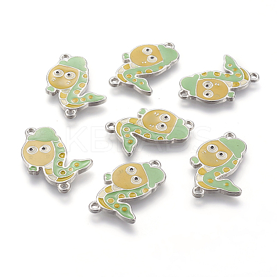 Alloy Enamel Kawaii Cartoon Snake Links LS-ENAM-2994-1