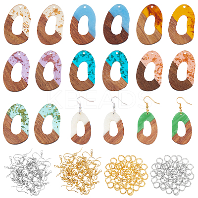DIY Dangle Earring Making Kits DIY-OC0006-24-1