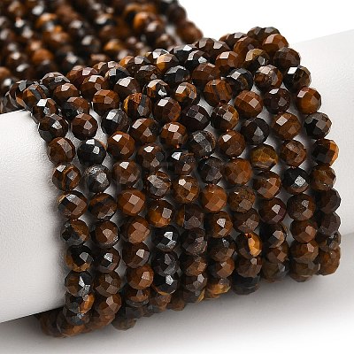 Natural Tiger Eye Beads Strands G-B107-A01-05-1
