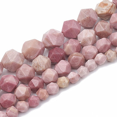Natural Rhodonite Beads Strands G-S332-6mm-007-1