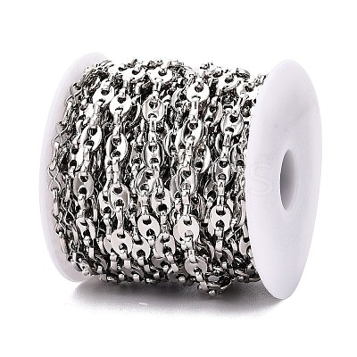 Iron Coffee Bean Link Chains CH-T005-11P-1