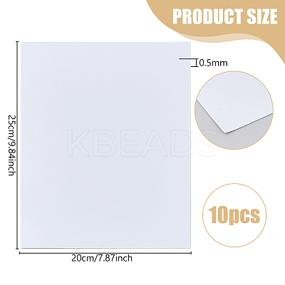 Aluminum Heat Transfer Picture Plate AJEW-DC0002-04B-1