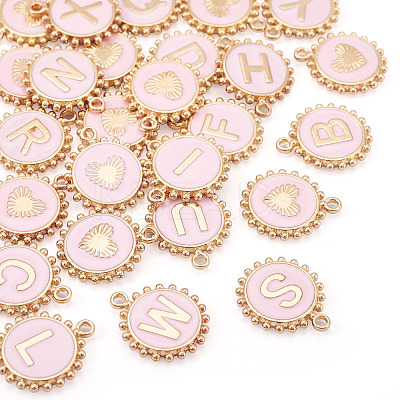 26Pcs Alloy Enamel Pendants ENAM-TA0002-86A-1