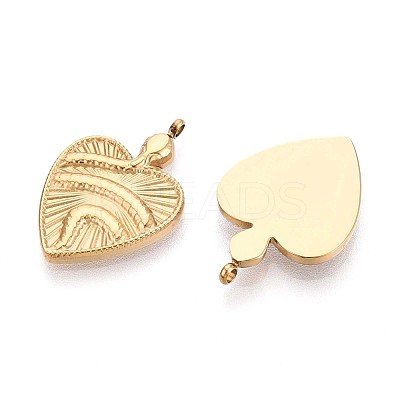304 Stainless Steel Pendants STAS-N109-181G-1