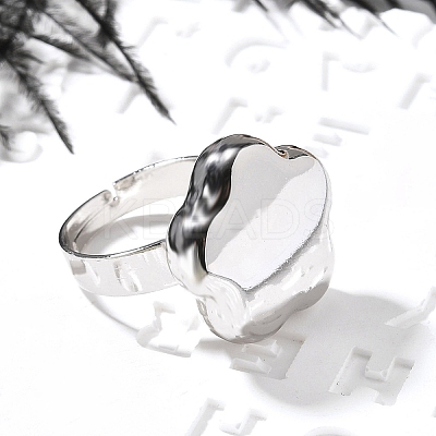 304 Stainless Steel Adjustable Finger Ring RJEW-H244-02P-1