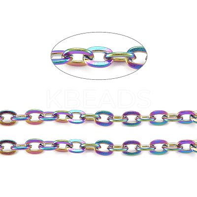 Ion Plating(IP) 304 Stainless Steel Cable Chains CHS-D028-05M-B-1