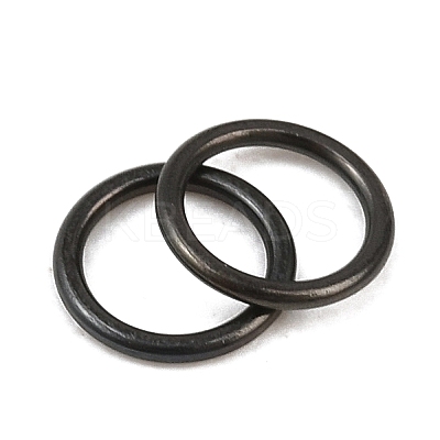Ion Plating(IP) 304 Stainless Steel Closed Jump Rings STAS-G393-06B-16-1