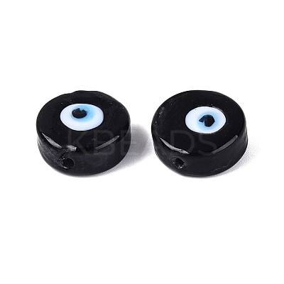 Handmade Evil Eye Lampwork Beads LAMP-N040-01F-1
