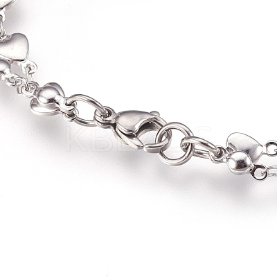 Tarnish Resistant 304 Stainless Steel Multi-strand Bracelets BJEW-G596-08P-1