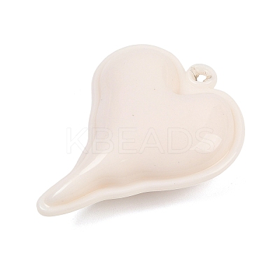 Opaque Acrylic Big Pendants OACR-B036-17-1