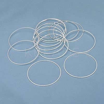 Brass Linking Rings KK-Y003-03N-S-1