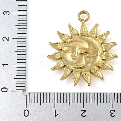 Ion Plating(IP) 304 Stainless Steel Pendants STAS-B075-10G-04-1