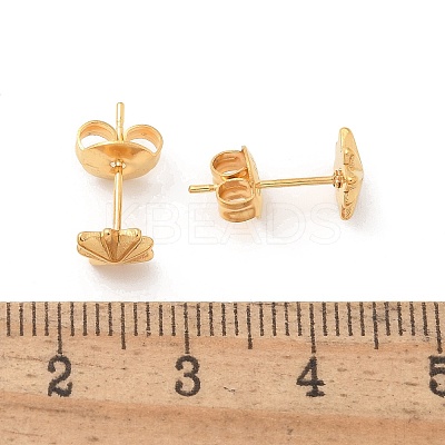 304 Stainless Steel Stud Earrings for Women STAS-Z117-17G-01-1