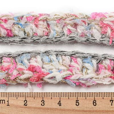 Polyester Crochet Lace Trim OCOR-Q058-21-1