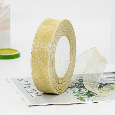 Polyester Organza Ribbon FABR-PW0001-003A-26-1