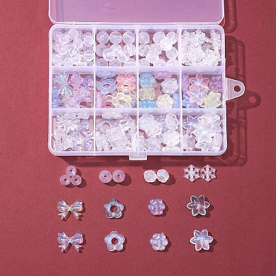 Transparent Acrylic Beads OACR-FS0001-12-1