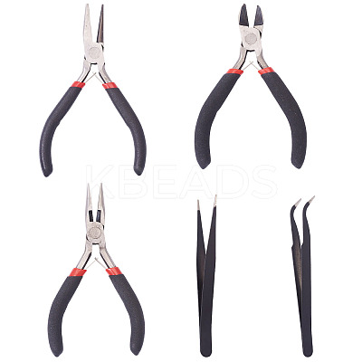Carbon Steel & Stainless Jewelry Pliers Tool Kits TOOL-TA0001-08-1