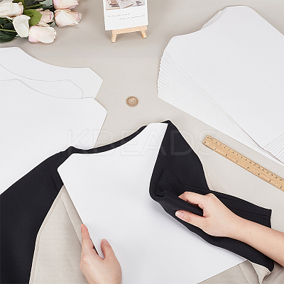 Garment Lining Cardboard Folders DIY-WH0308-511A-1