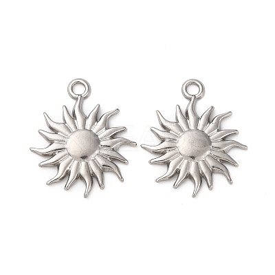 201 Stainless Steel Pendants STAS-C130-15P-1