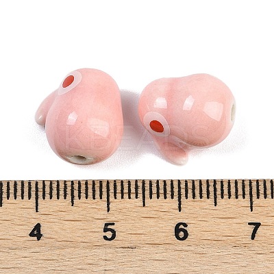 Handmade Porcelain Beads LS-PORC-R003-04B-1