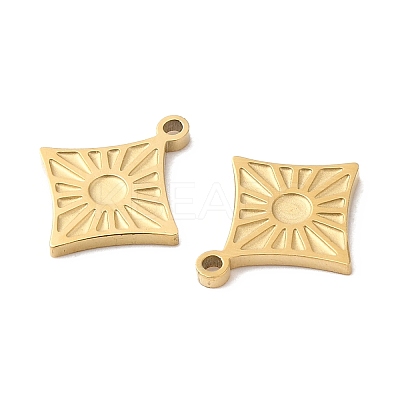 Ion Plating(IP) 316L Surgical Stainless Steel Charms X-STAS-H213-40G-1