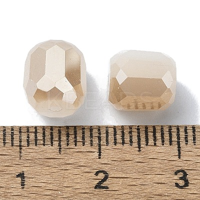 AB Color Plated Glass Beads GLAA-F108-12B-06-1