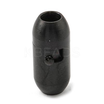304 Stainless Steel Locking Tube Magnetic Clasps Ion Plating(IP) STAS-F194-14B-1