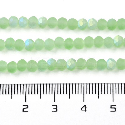 Transparent Glass Beads Strands X1-EGLA-A034-T4mm-MB09-1