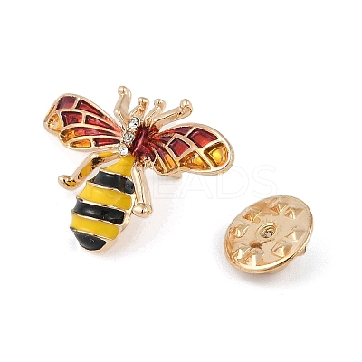 Little Bee Enamel Pins LS-JEWB-S026-01G-C-1