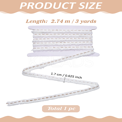 3Yards Polyester Marten Hair Ribbon OCOR-LP0003-46A-1
