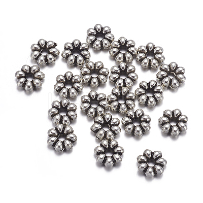 Tibetan Silver Spacers LS-AB-0896-1