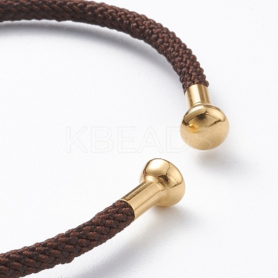 Braided Carbon Steel Wire Bracelet Making MAK-A017-B02-1