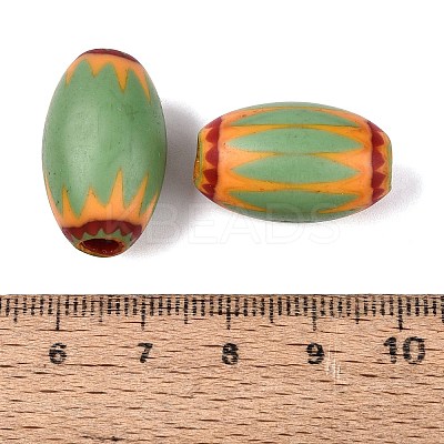 Handmade Millefiori Glass Barrel Beads LS-LA-N002-15E-1