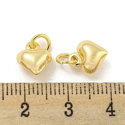 Brass Charms KK-G490-08G-1