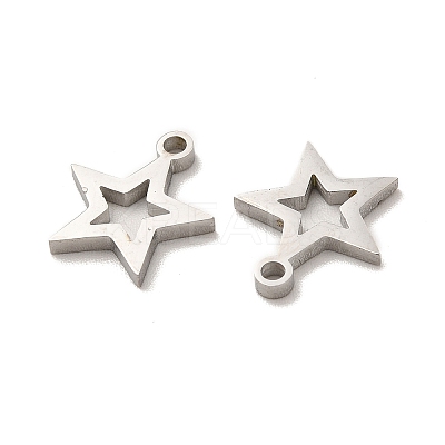 Non-Tarnish 304 Stainless Steel Charms STAS-M089-57P-1