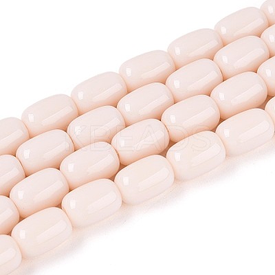 Opaque Glass Beads Strands GLAA-T028-14P-A02-1