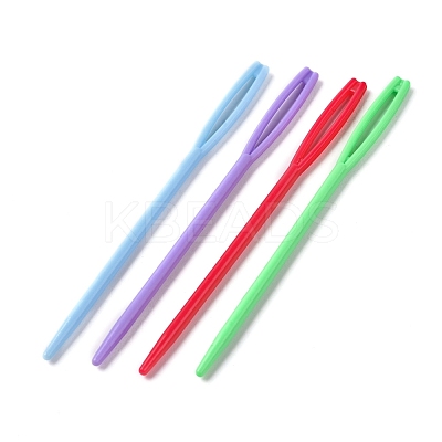Safety Plastic Sewing Needles TOOL-WH0080-25-1
