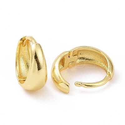 Rack Plating Brass Chunky Hoop Earrings for Women KK-E033-08G-03-1