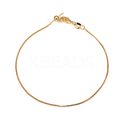 Brass Stud Earring Findings MAK-G014-05G-1