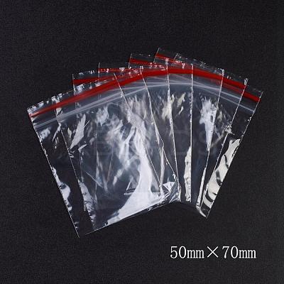 Plastic Resealable Packaging Bags OPP-G001-E-5x7cm-1