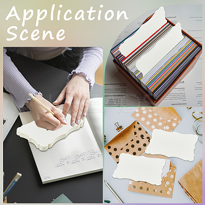 50Pcs DIY Paper Blank Greeting Cards AJEW-CP0010-26B-02-1