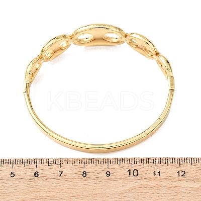 304 Stainless Steel Hinged Bangles for Women BJEW-F527-03G-1