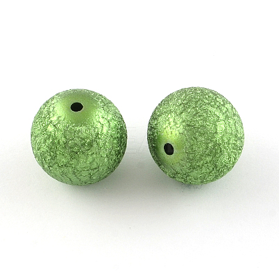 Crapy Exterior Acrylic Beads ACRP-R005-20mm-M-1