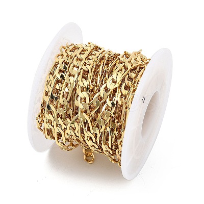 Brass Figaro Chains KK-P300-15G-B-1