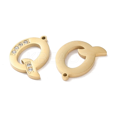 Real 14K Gold Plated 304 Stainless Steel Pendants STAS-L022-157G-Q-1