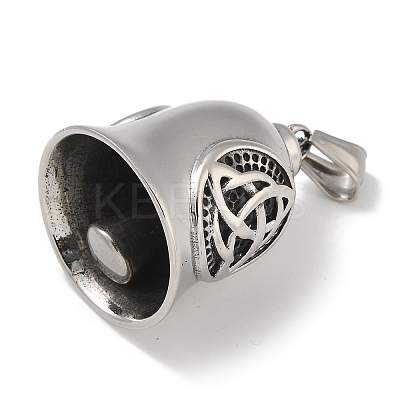 304 Stainless Steel Big Pendants STAS-Z097-01AS-04-1