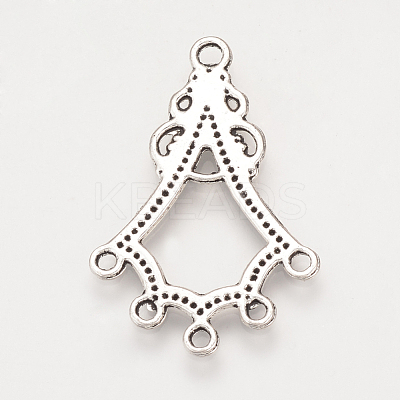 Tibetan Style Alloy Chandelier Components TIBEP-S312-28AS-NR-1