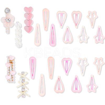 Zinc Alloy Snap Hair Clips PHAR-SP0001-10-1