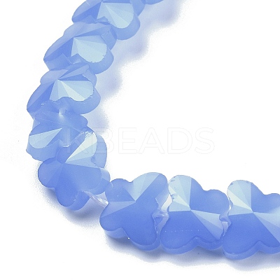 Imitation Jade Glass Beads Strands EGLA-L045-I-A02-1