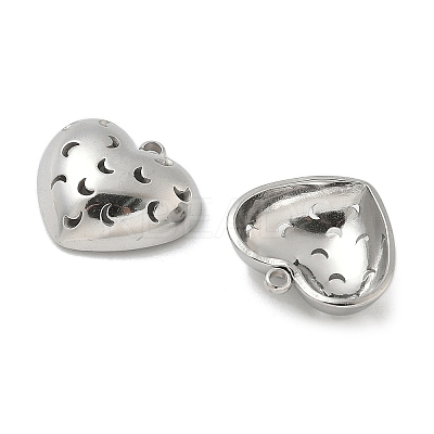 304 Stainless Steel Pendants STAS-D127-03P-1